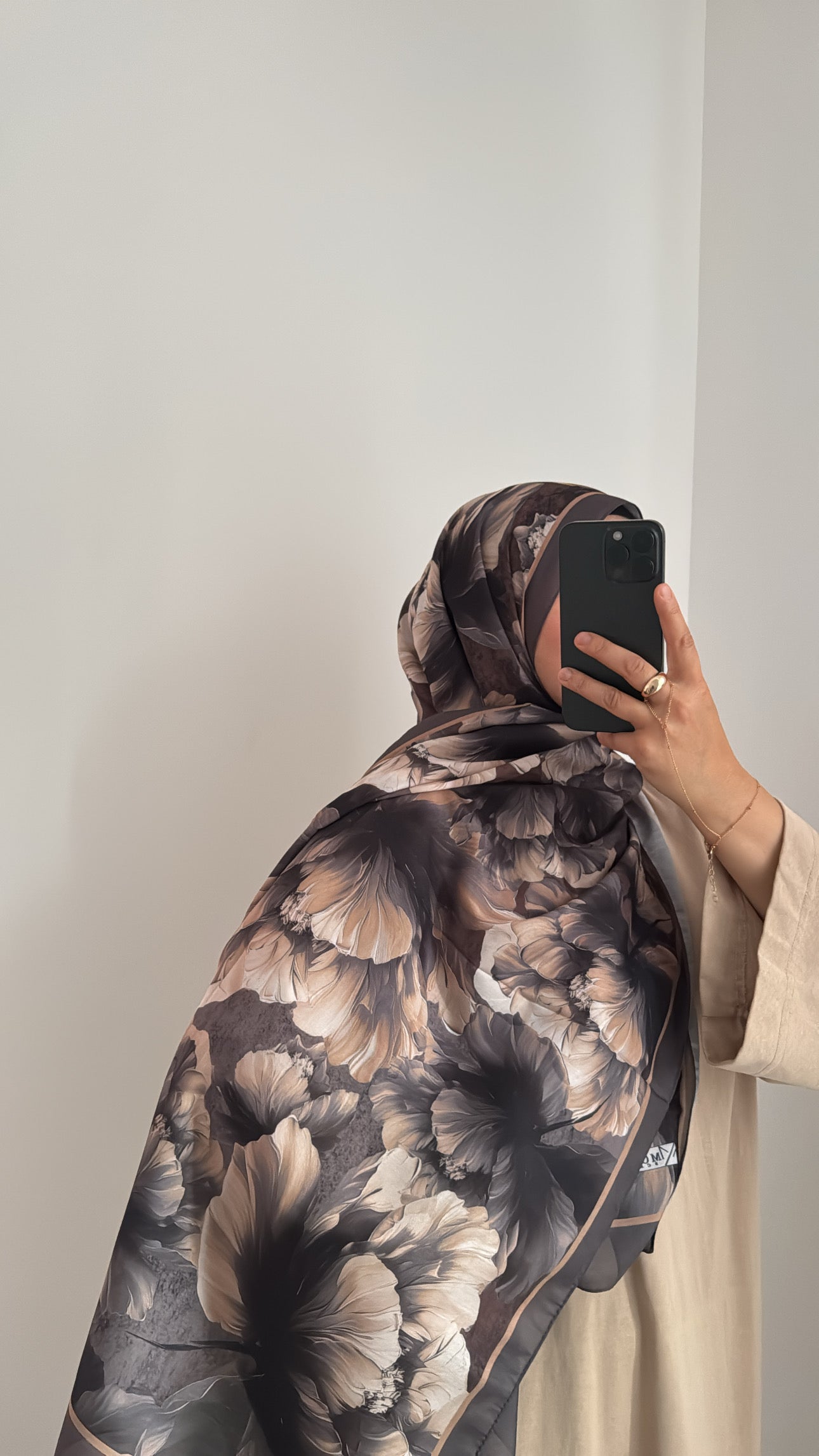 HIJAB SOFT FLOWER- 8 COLORIS