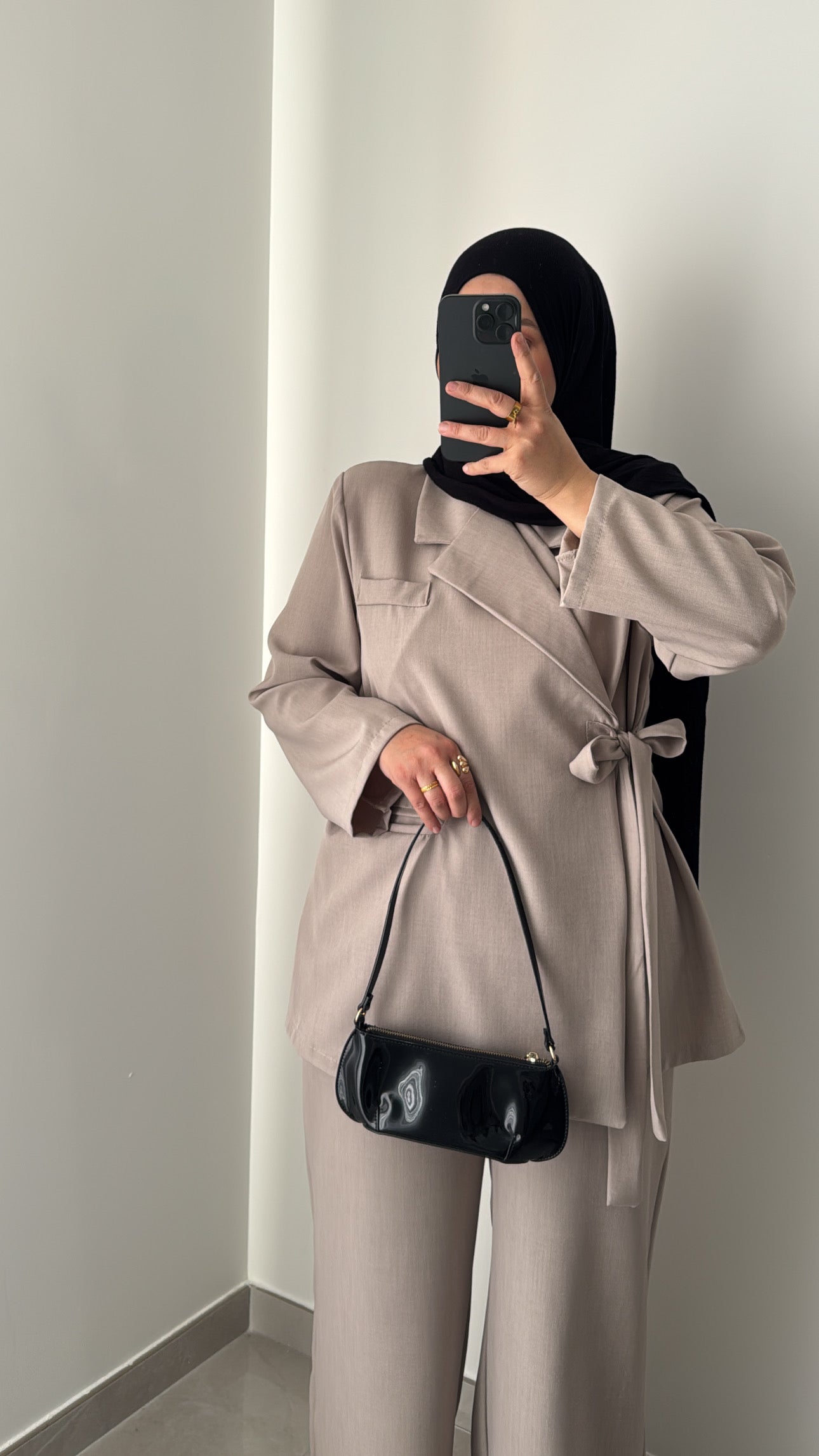 Ensemble tailleur ELISE - TAUPE