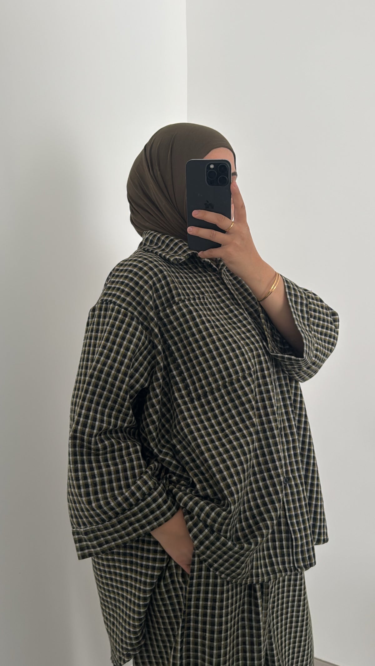 Chemise VICHY - KAKI