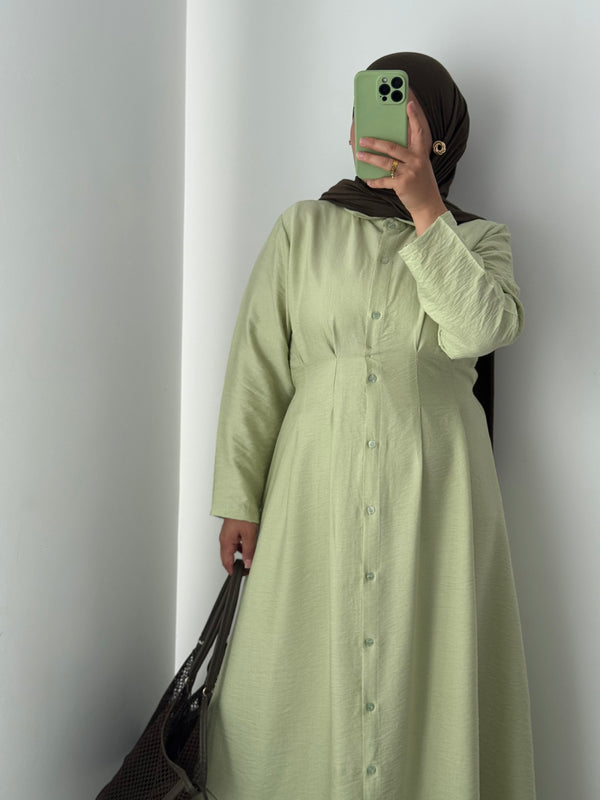Robe JASMIN - VERT EAU