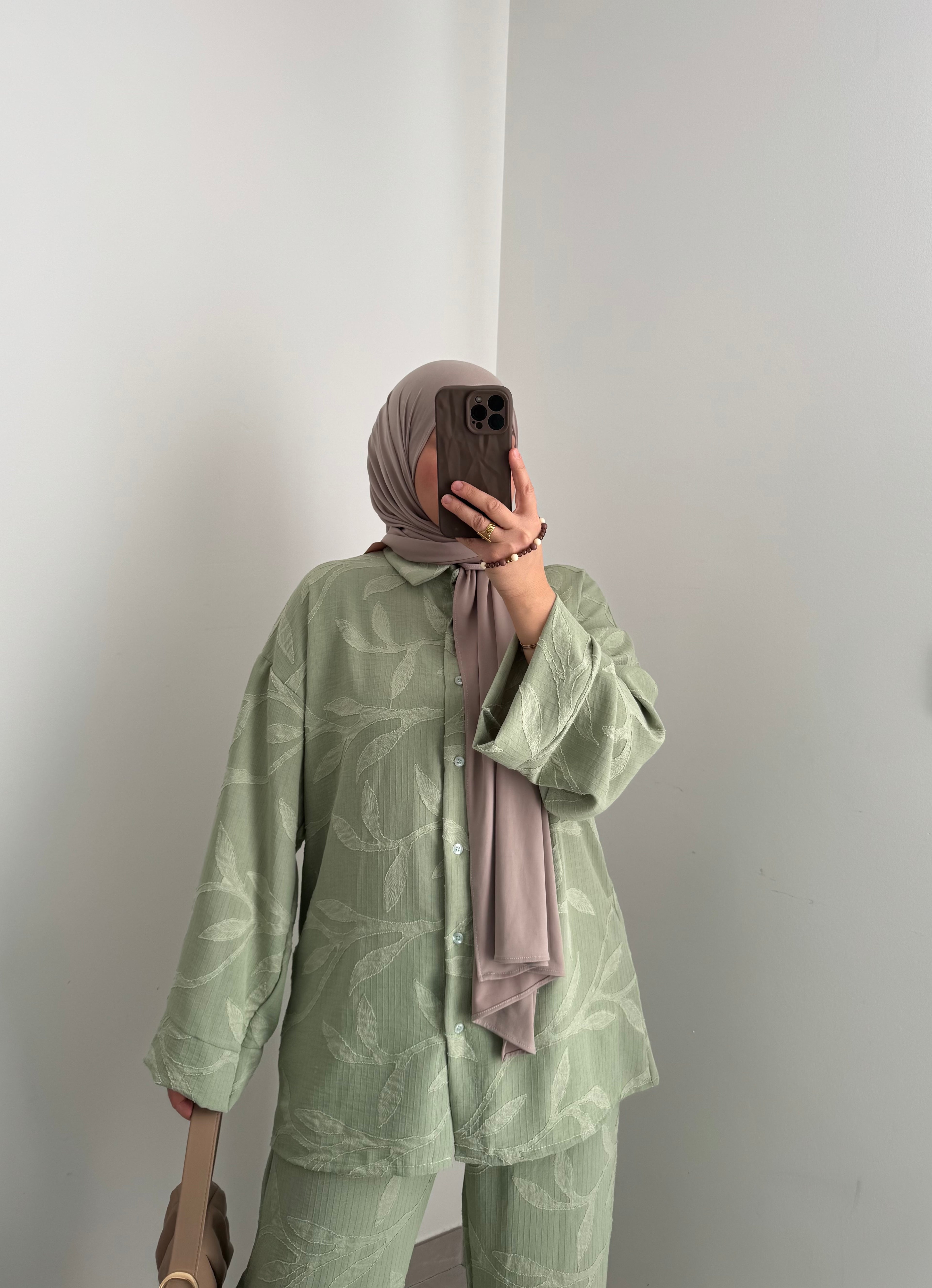 Ensemble FLOWERS - Vert eau