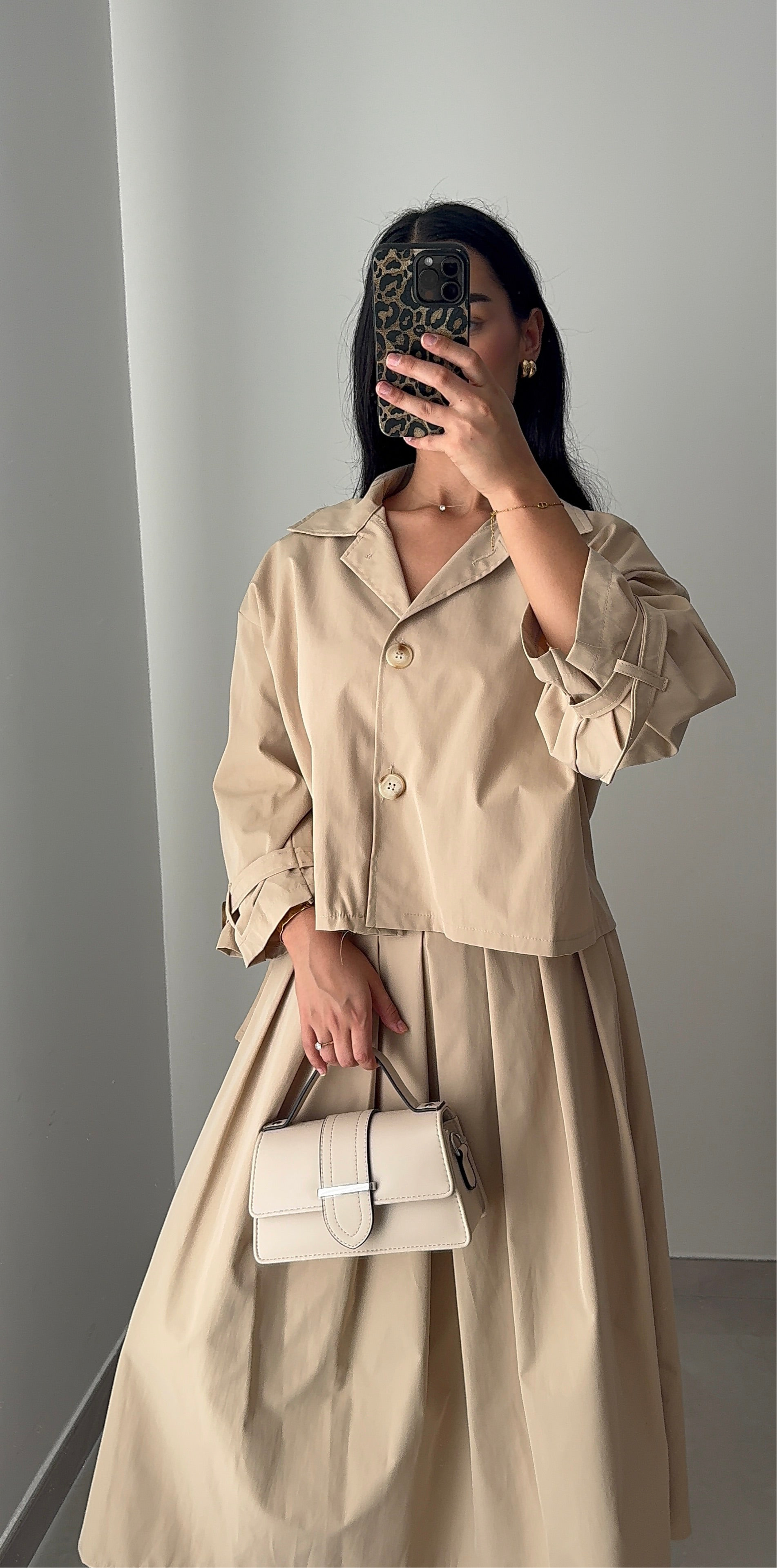 Ensemble TRENCH ADELIA - BEIGE