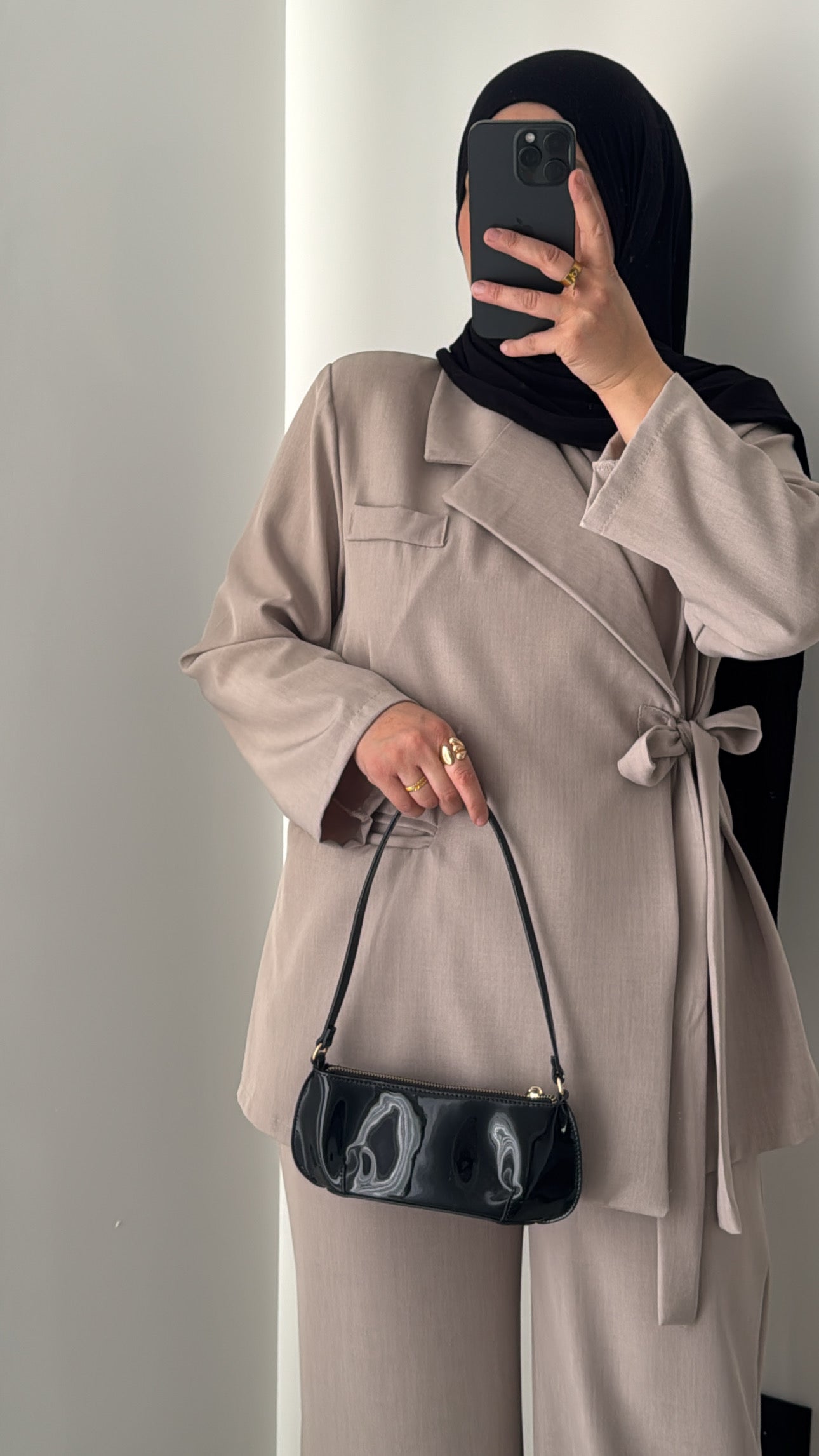 Ensemble tailleur ELISE - TAUPE