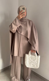 Ensemble confort écharpe - Taupe