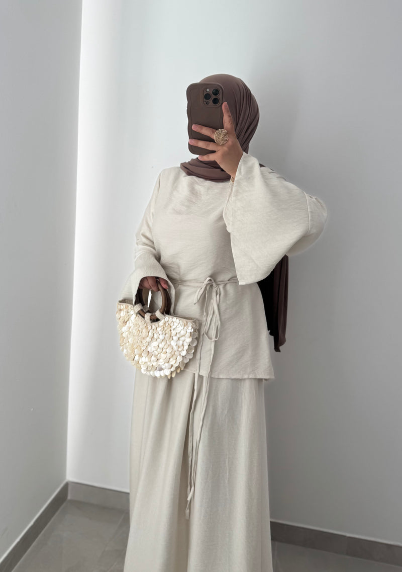 Ensemble ELISE - BEIGE CLAIR