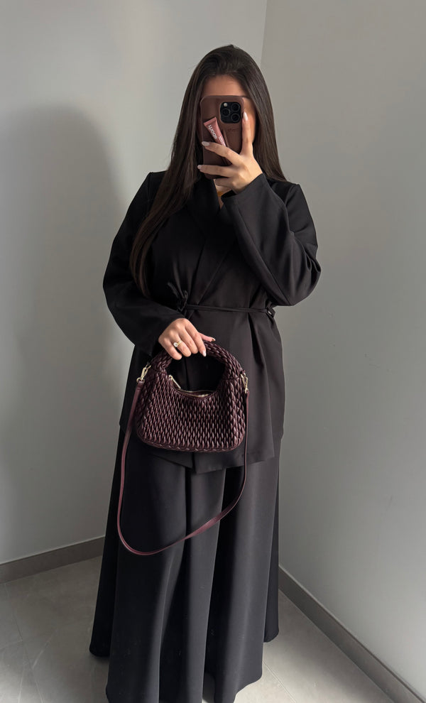Ensemble veste jupe - NOIR