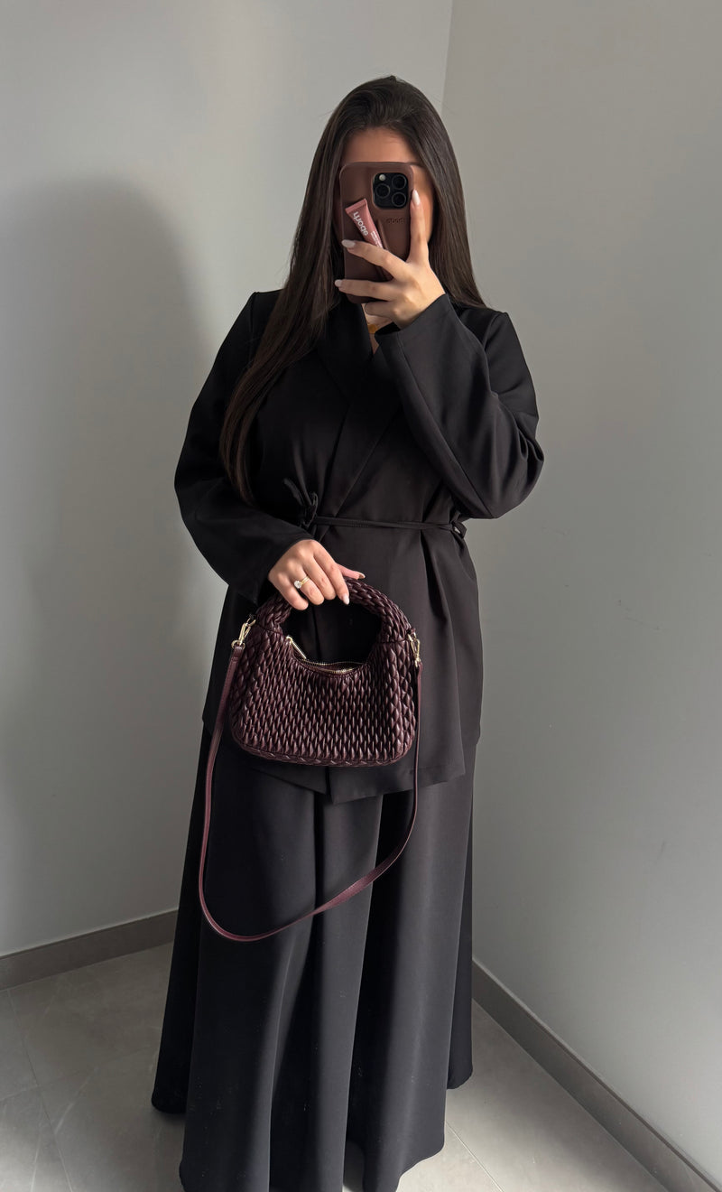 Ensemble veste jupe - NOIR