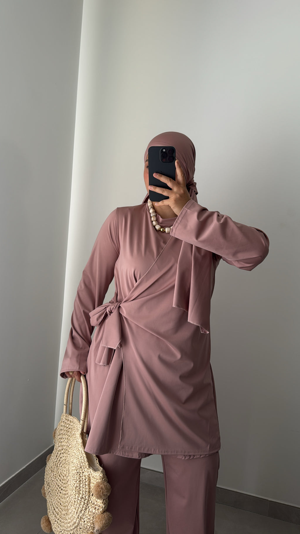 Burkini Soléa 3 pièces - ROSE