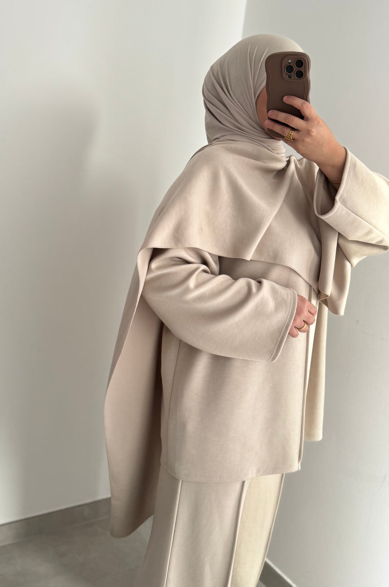 Ensemble confort écharpe - BEIGE