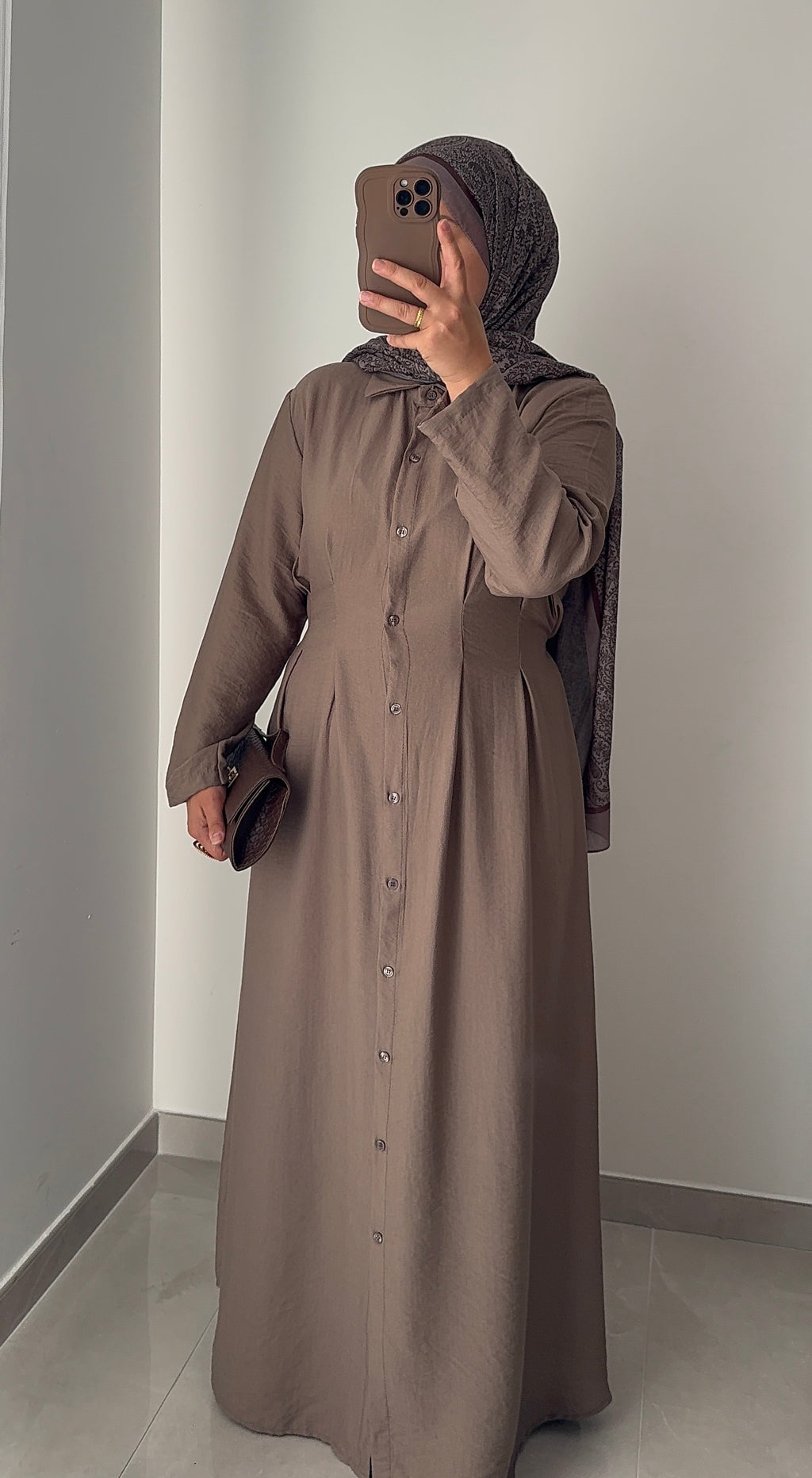Robe JASMIN - TAUPE