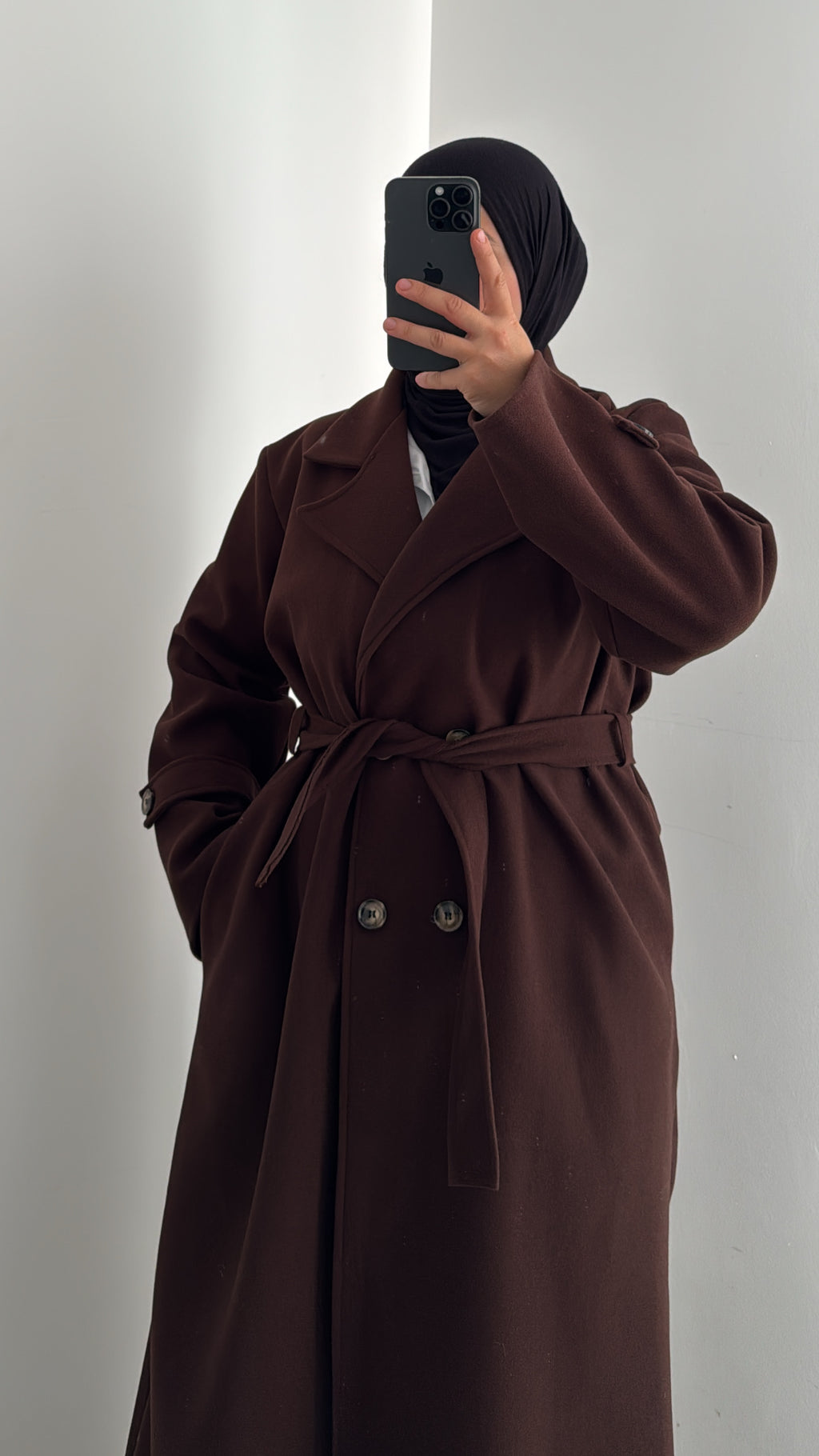 Manteau Classique - MARRON