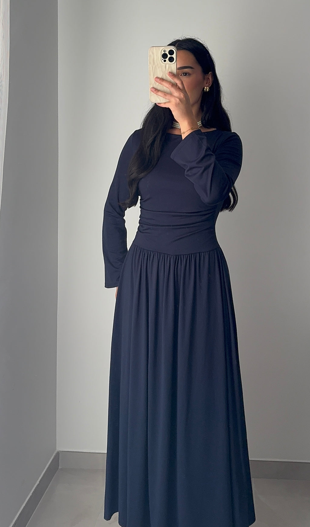 Robe NAYLA - BLEU MARINE