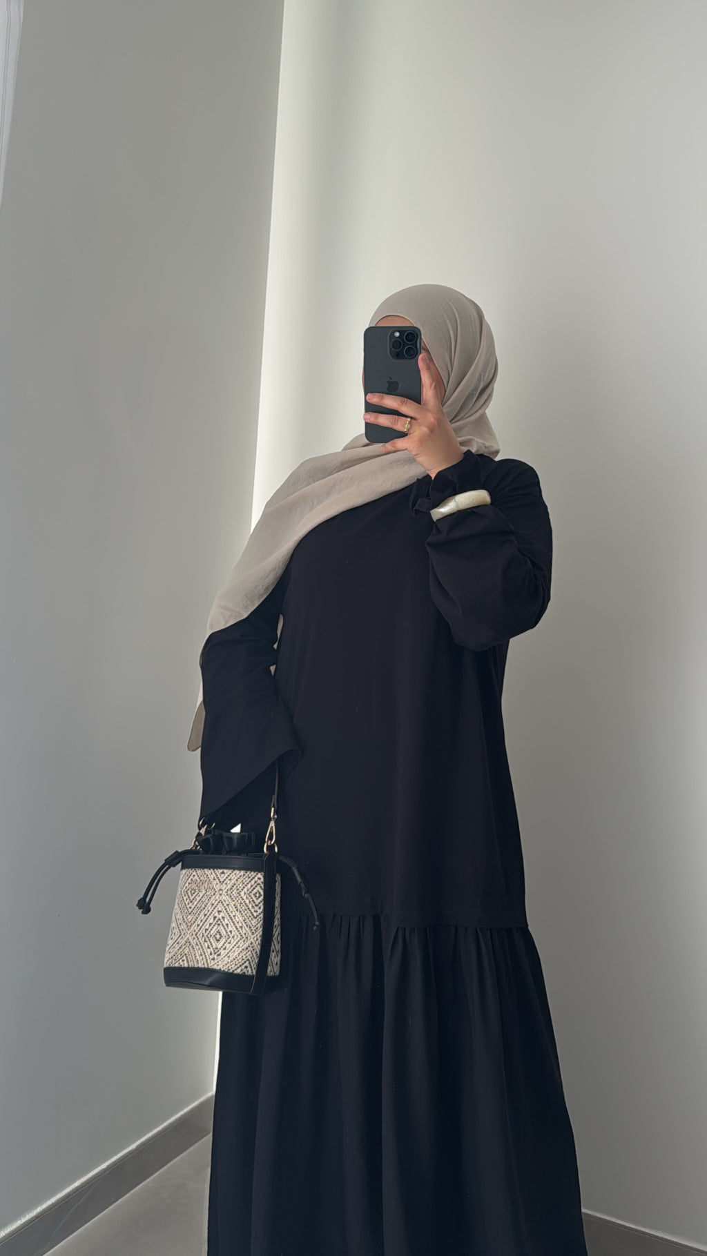 Robe BI- MATIÈRE - NOIR