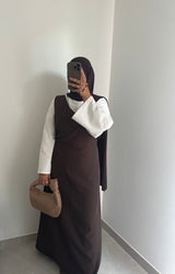 Robe LAYNA- MARRON