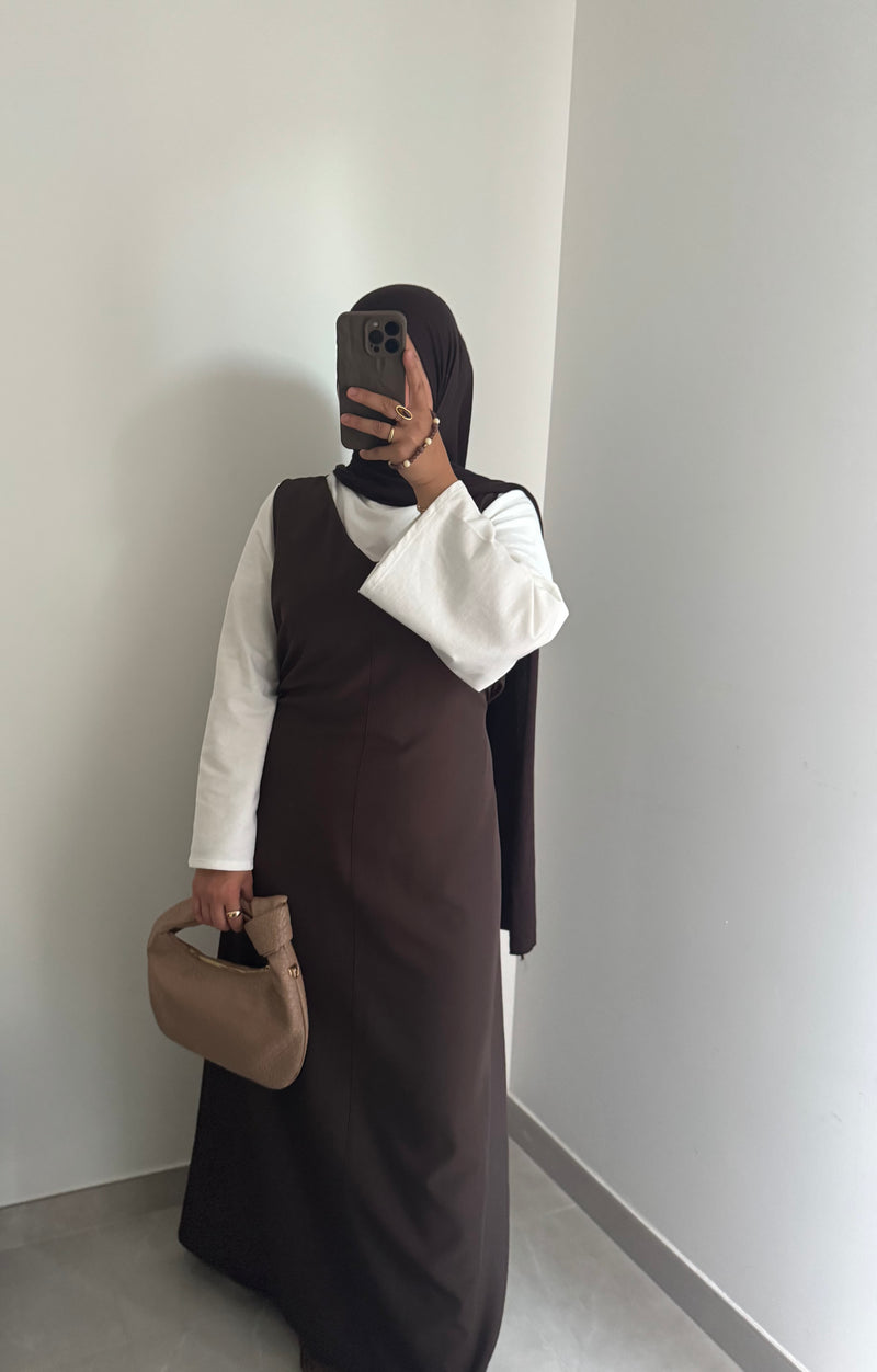 Robe LAYNA- MARRON