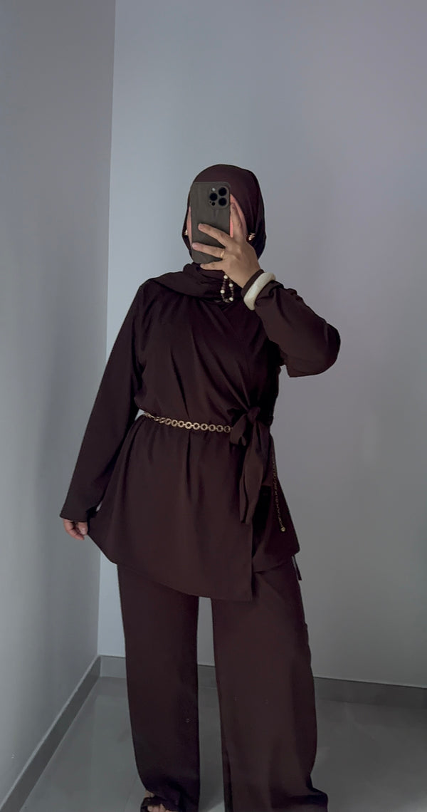 Burkini Soléa 3 pièces - MARRON