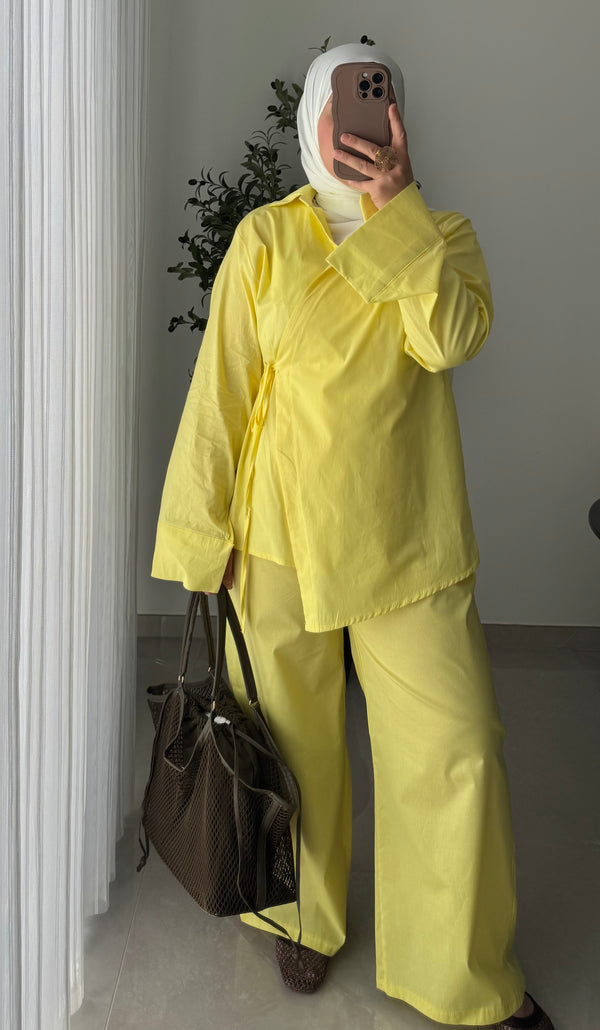 Ensemble Amalfi - JAUNE PASTEL