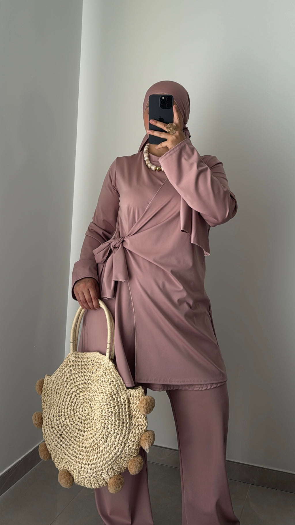 Burkini Soléa 3 pièces - ROSE