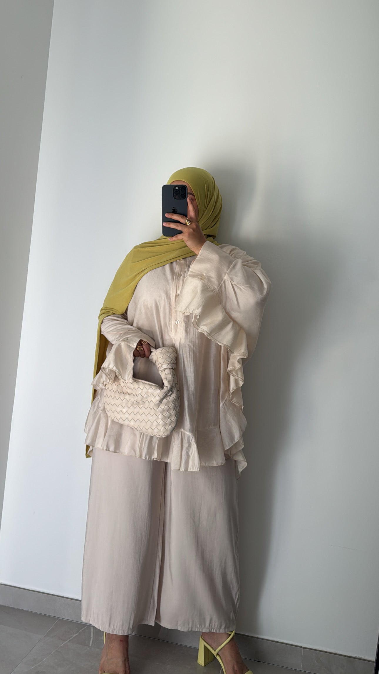 Blouse ALYA - BEIGE CLAIR