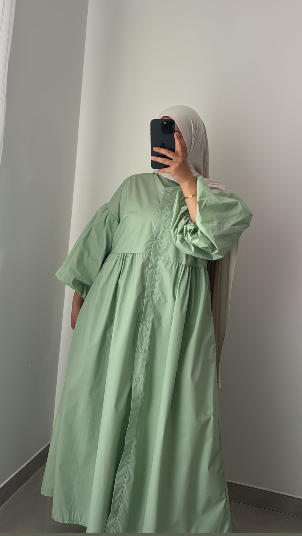Robe ELEA - VERT D’EAU