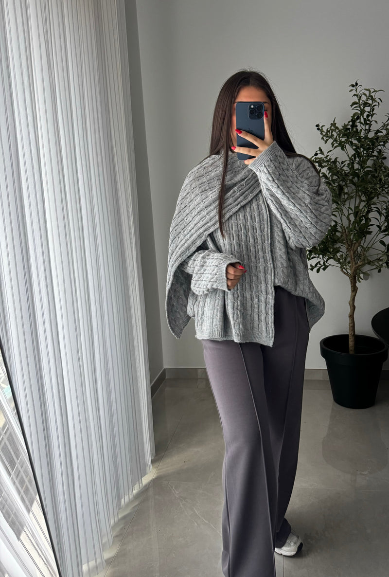 Pantalon Jogger Large - GRIS