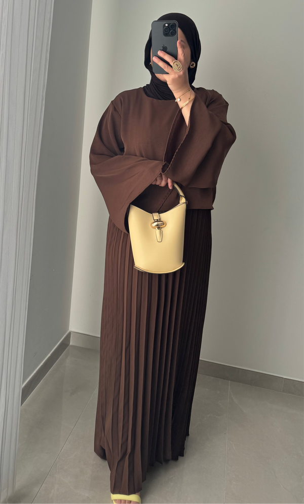 Robe Saphira - MARRON