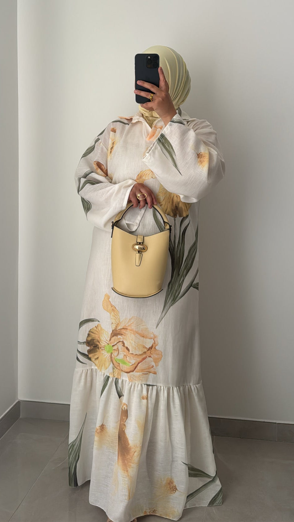 Robe NAIIA - JAUNE