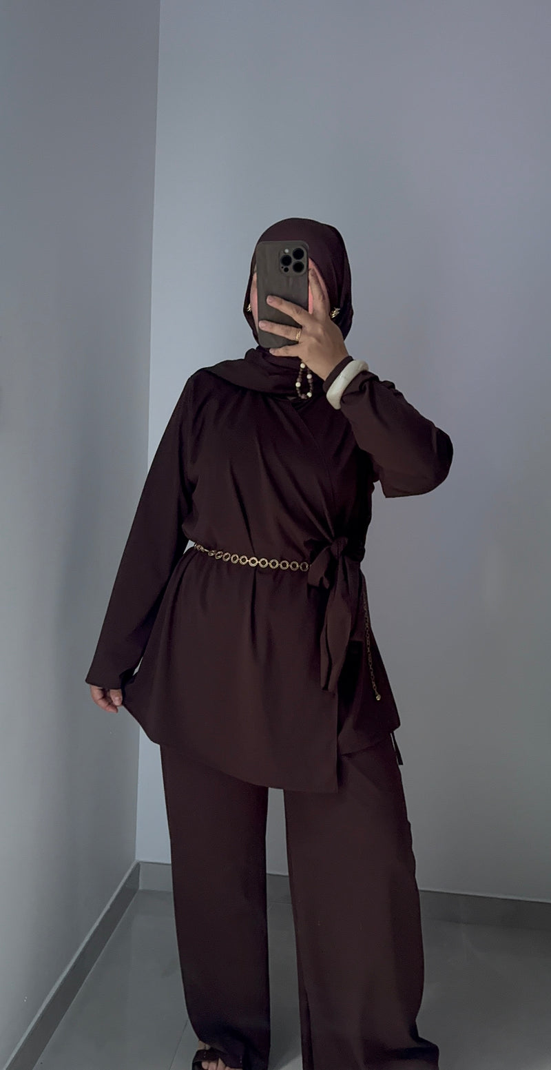 Burkini Soléa 3 pièces - MARRON