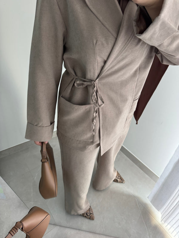 Ensemble CAPPUCCINO - Taupe