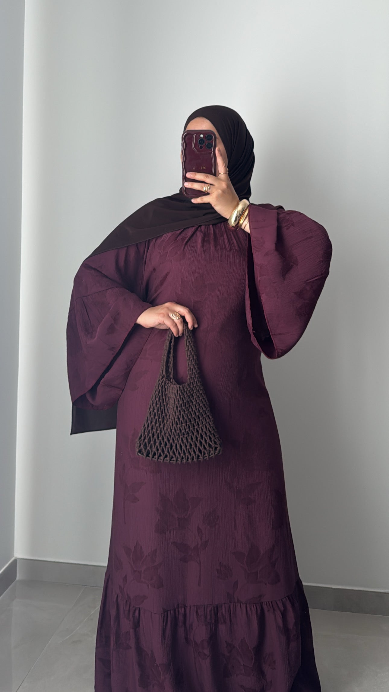 Robe LAYAL - BORDEAUX