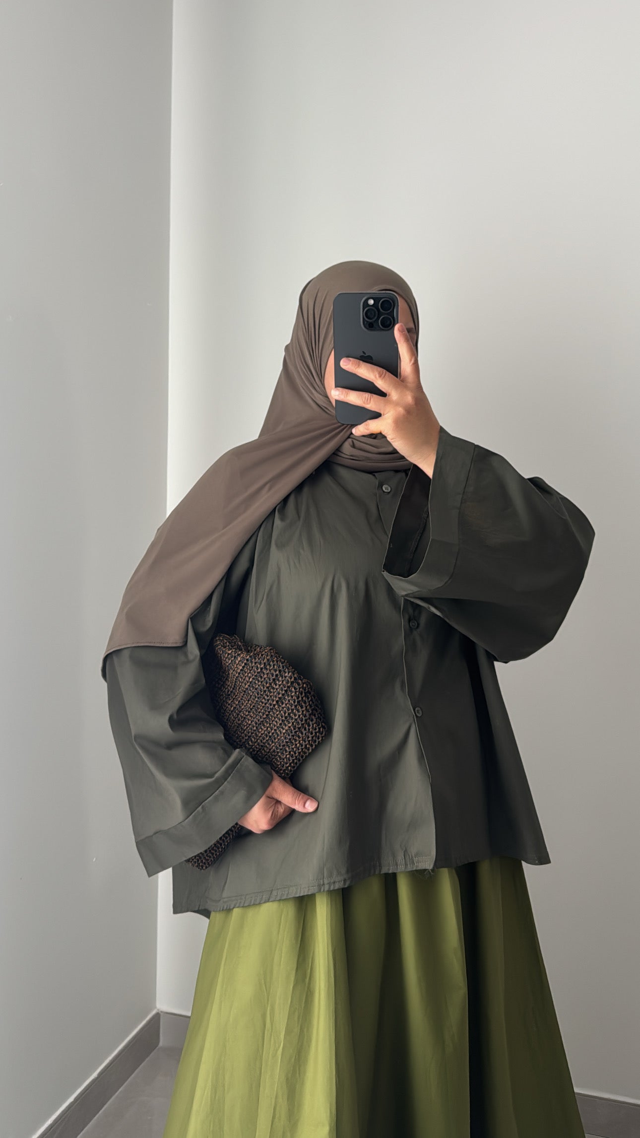Chemise oversize - KAKI CLAIR