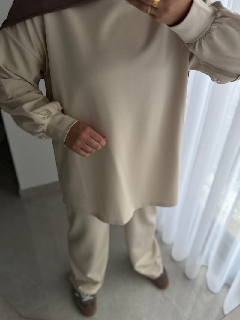 Ensemble casual - BEIGE