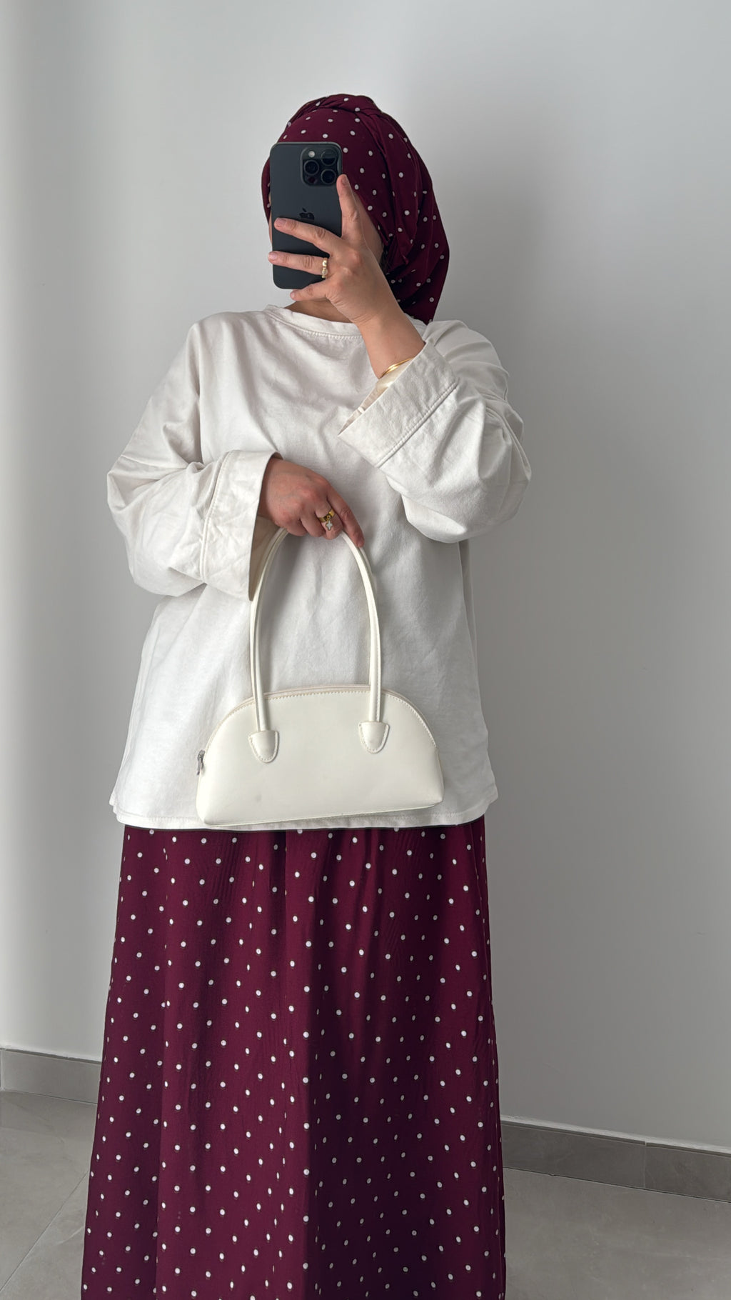 Ensemble NEVIA ( jupe + hijab ) - BORDEAUX