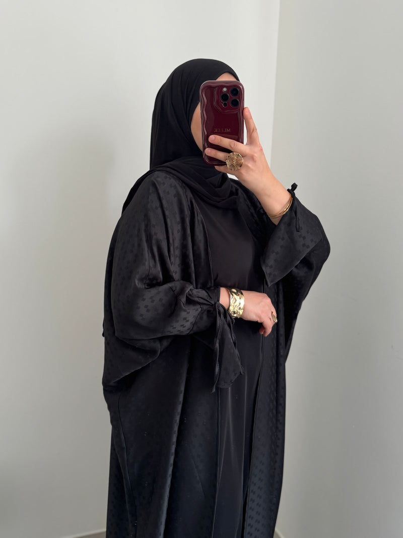 Abaya élégance - NOIR