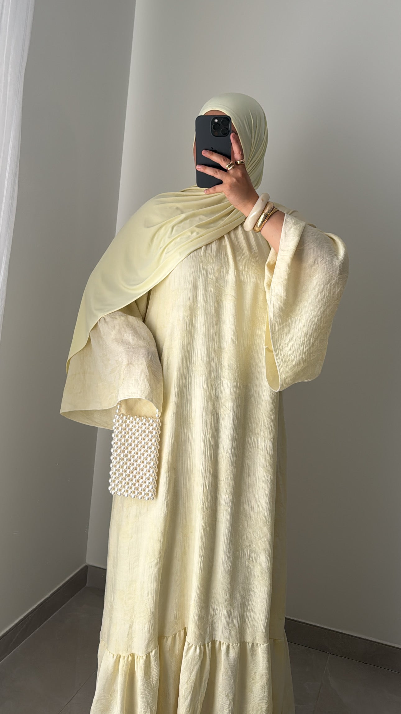 Robe LAYAL - JAUNE BEURRE