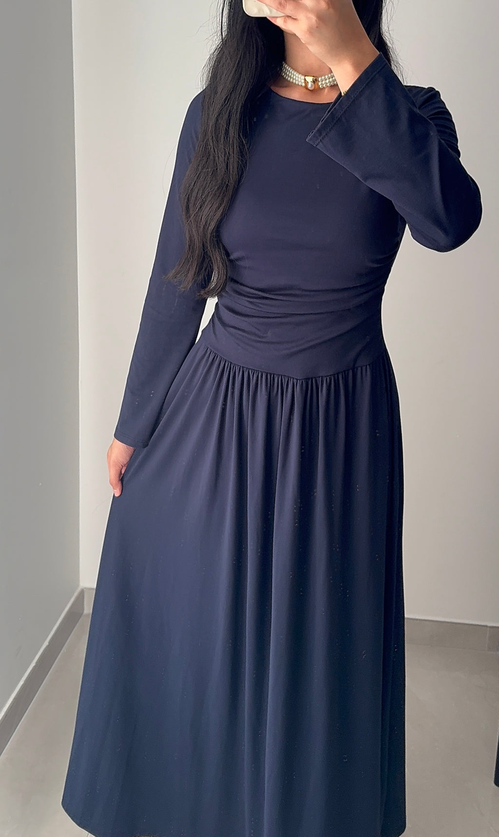 Robe NAYLA - BLEU MARINE