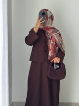 Robe NOELIA- MARRON