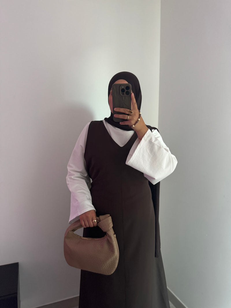 Robe LAYNA- MARRON