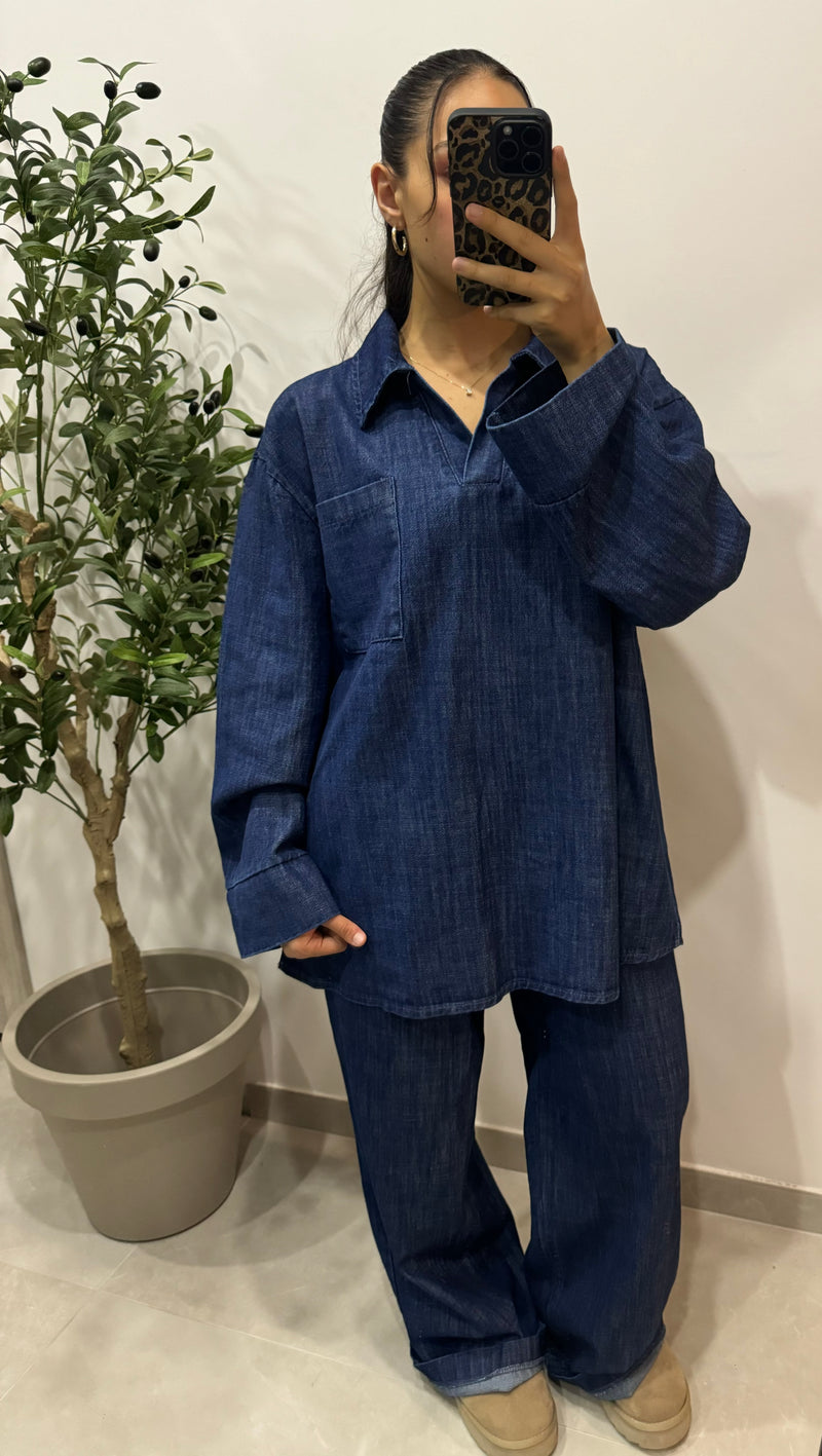 Ensemble Jeans oversize