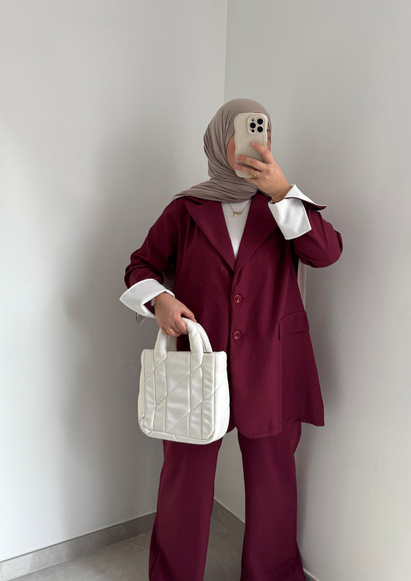 Tailleur veste / pantalon - CHERRY