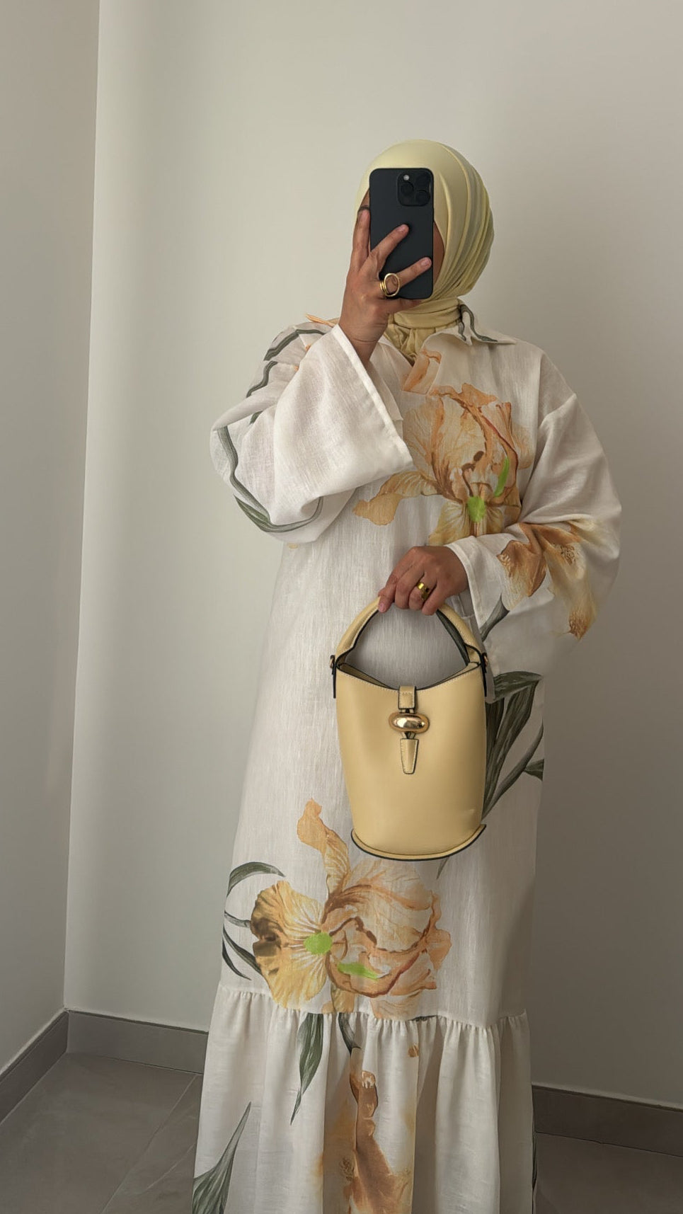 Robe NAIIA - JAUNE