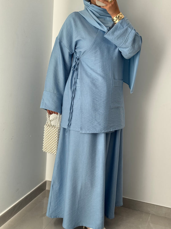 Ensemble IRIS - BLEU PASTEL