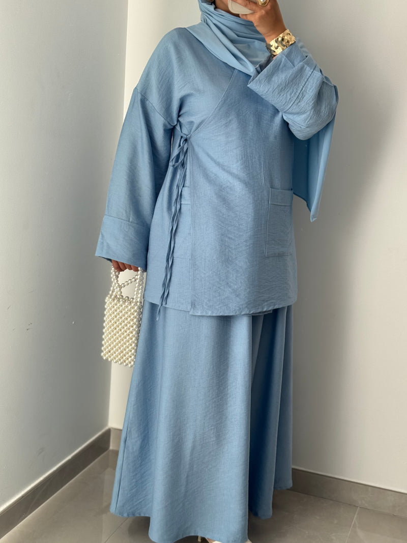 Ensemble IRIS - BLEU PASTEL