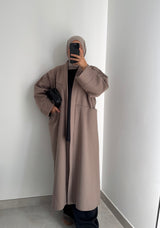 Manteau oversize - Taupe