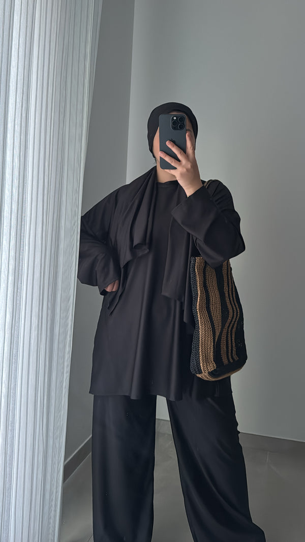 Burkini MILA - 3 pièces -NOIR