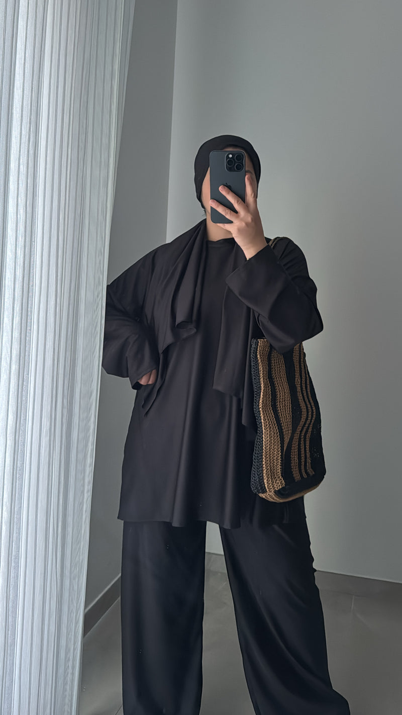 Burkini MILA - 3 pièces -NOIR