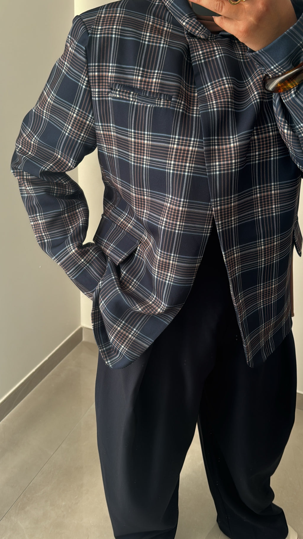 Veste MILAN - BLEU MARINE