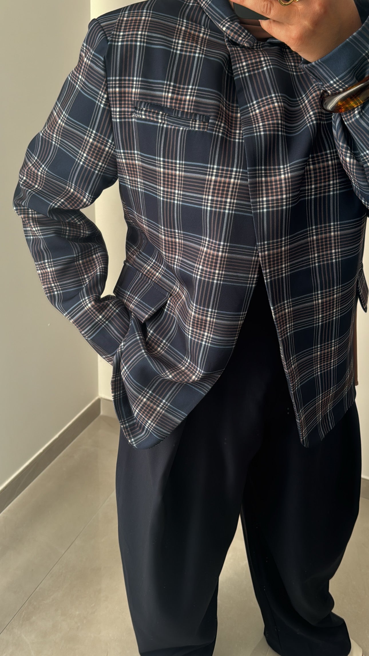 Veste MILAN - BLEU MARINE