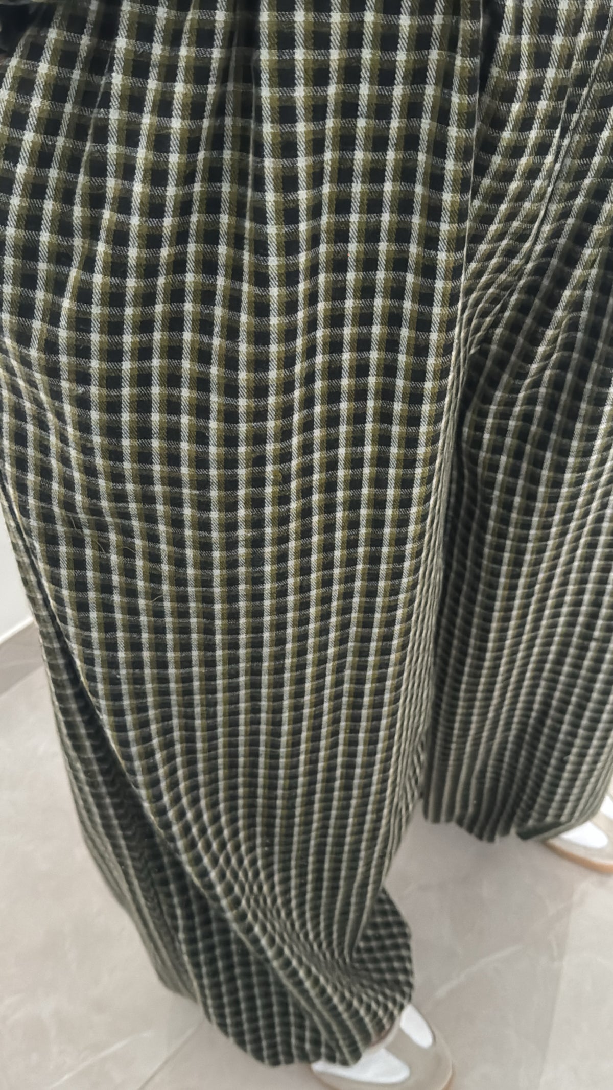 Pantalon VICHY - KAKI