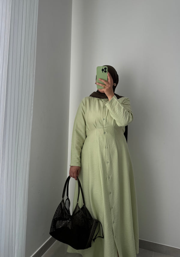 Robe JASMIN - VERT EAU